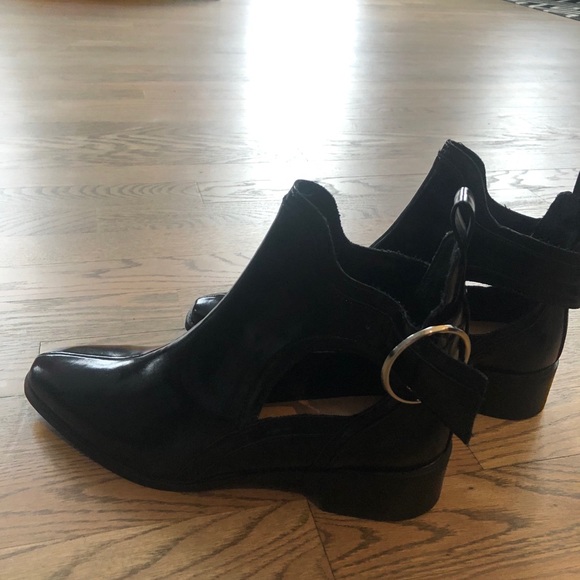 New Zara booties black buckle 40 (9) - Picture 2 of 3